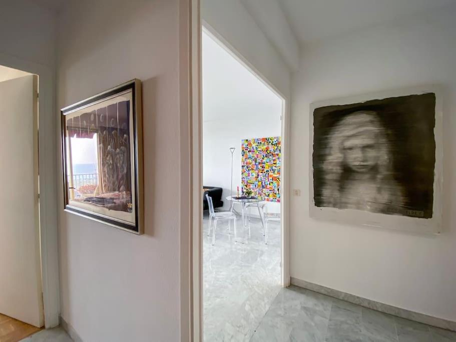 2-Room 60 M², Panoramic View, 2 Balconies, 50M Pool Cagnes-sur-Mer Exteriér fotografie