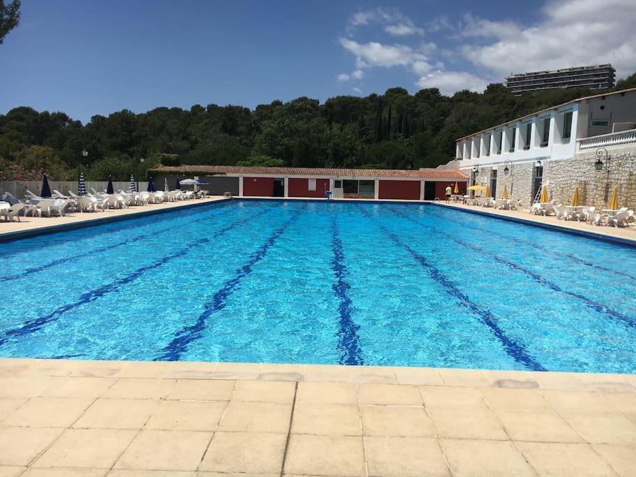 2-Room 60 M², Panoramic View, 2 Balconies, 50M Pool Cagnes-sur-Mer Exteriér fotografie