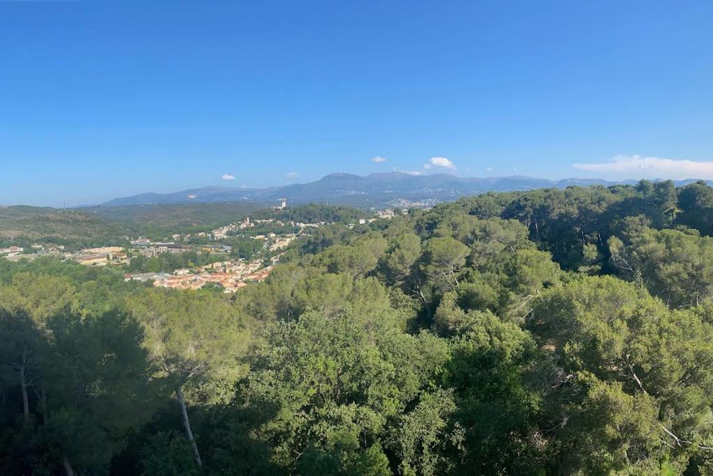 2-Room 60 M², Panoramic View, 2 Balconies, 50M Pool Cagnes-sur-Mer Exteriér fotografie